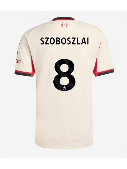 Liverpool Dominik Szoboszlai #8 Gostujuci Dres 2025-26 Kratak Rukavima Liverpool Dominik Szoboszlai #8 Gostujuci Dres 2025-26 Kratak Rukavima